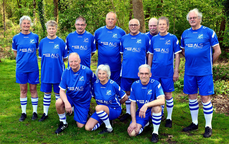 Teamleden Walking Football Asser Boys